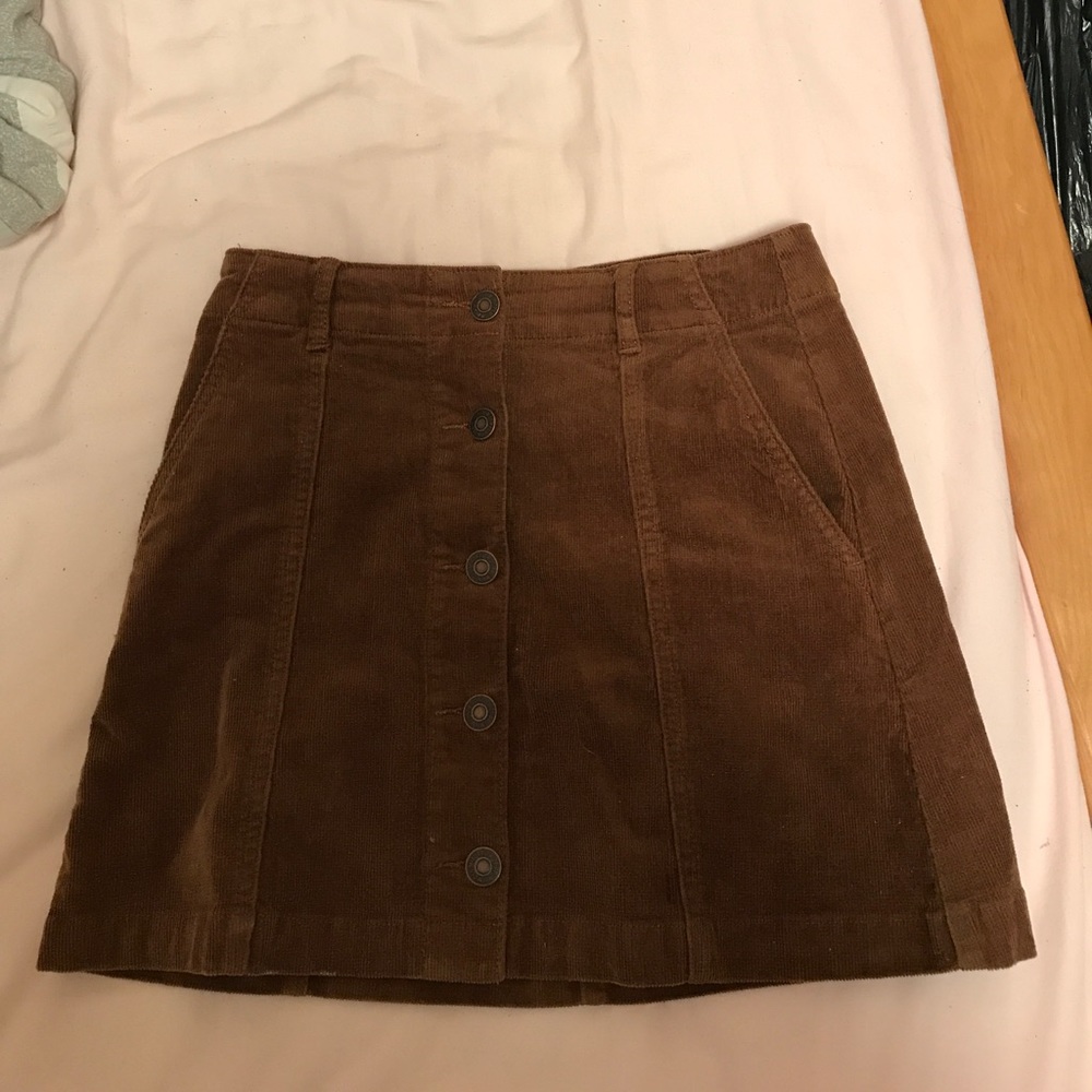 Forever 21 button skirt