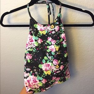 UO floral crop top