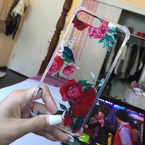 Floral Rose iPhone 7 Plus Bumper Case
