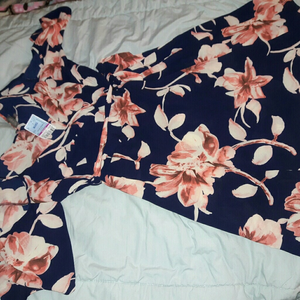 Cold shoulder wrap dress