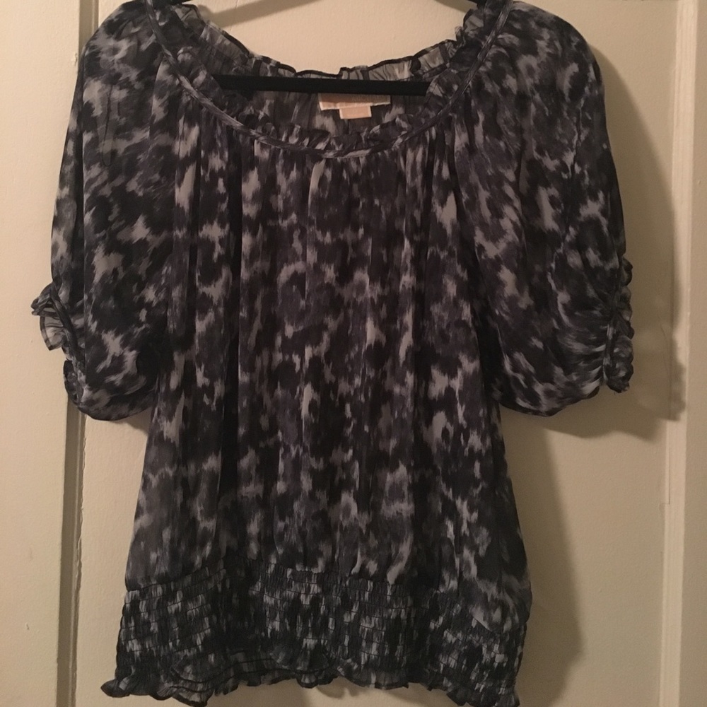 Michael Kors sheer blouse