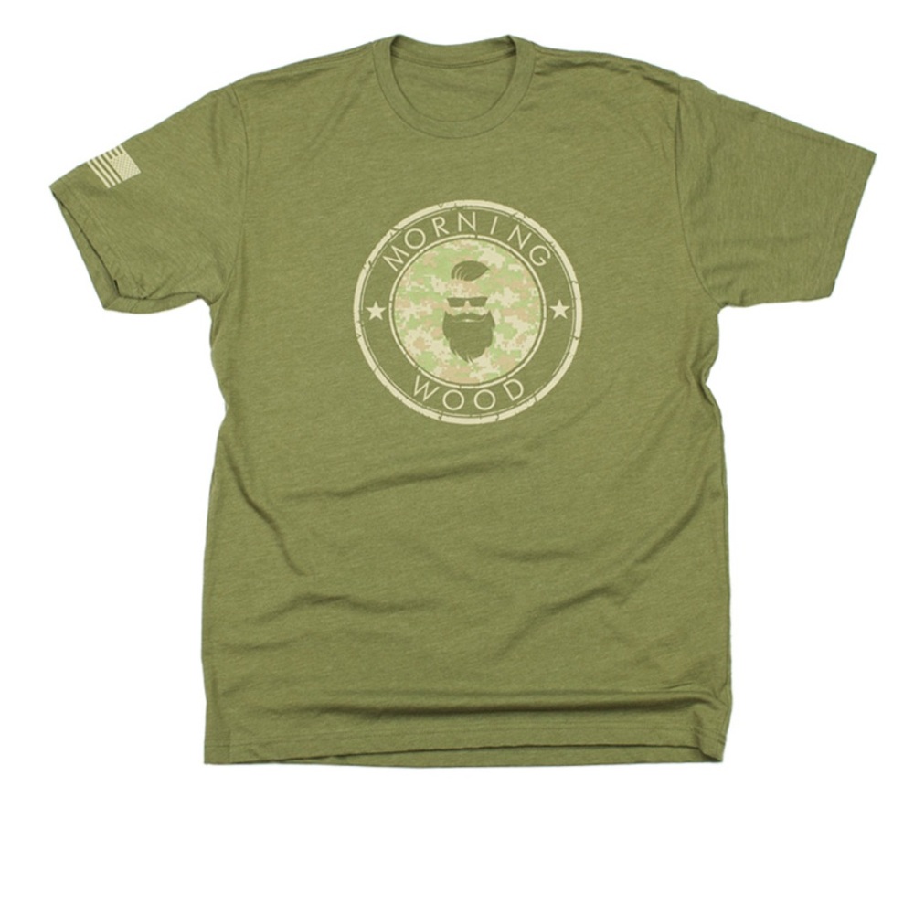 Morning Wood Men's Tee - Morning Glory