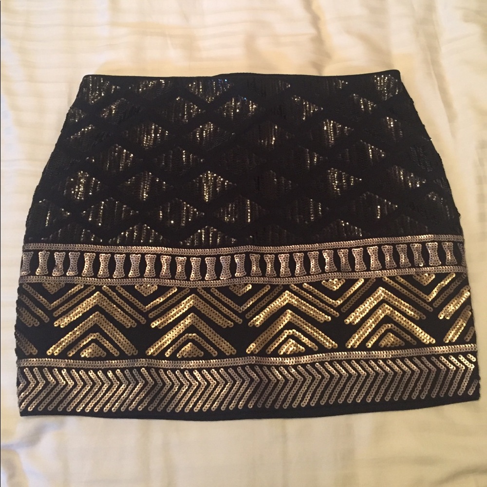 NWT Sequin Bodycon Skirt