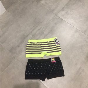 2 pairs of booty " shirt " boxers -NEW with tags