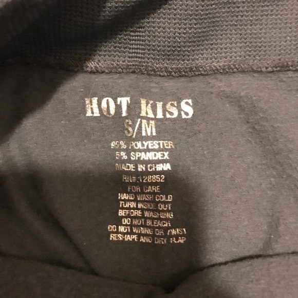 Gray fleece leggings - Picture 2 of 3