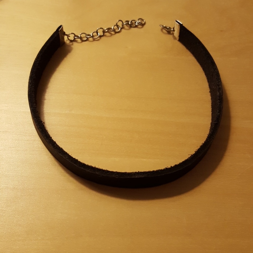 Black Leather Choker