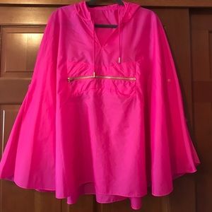 Kate Spare New York pink rain poncho