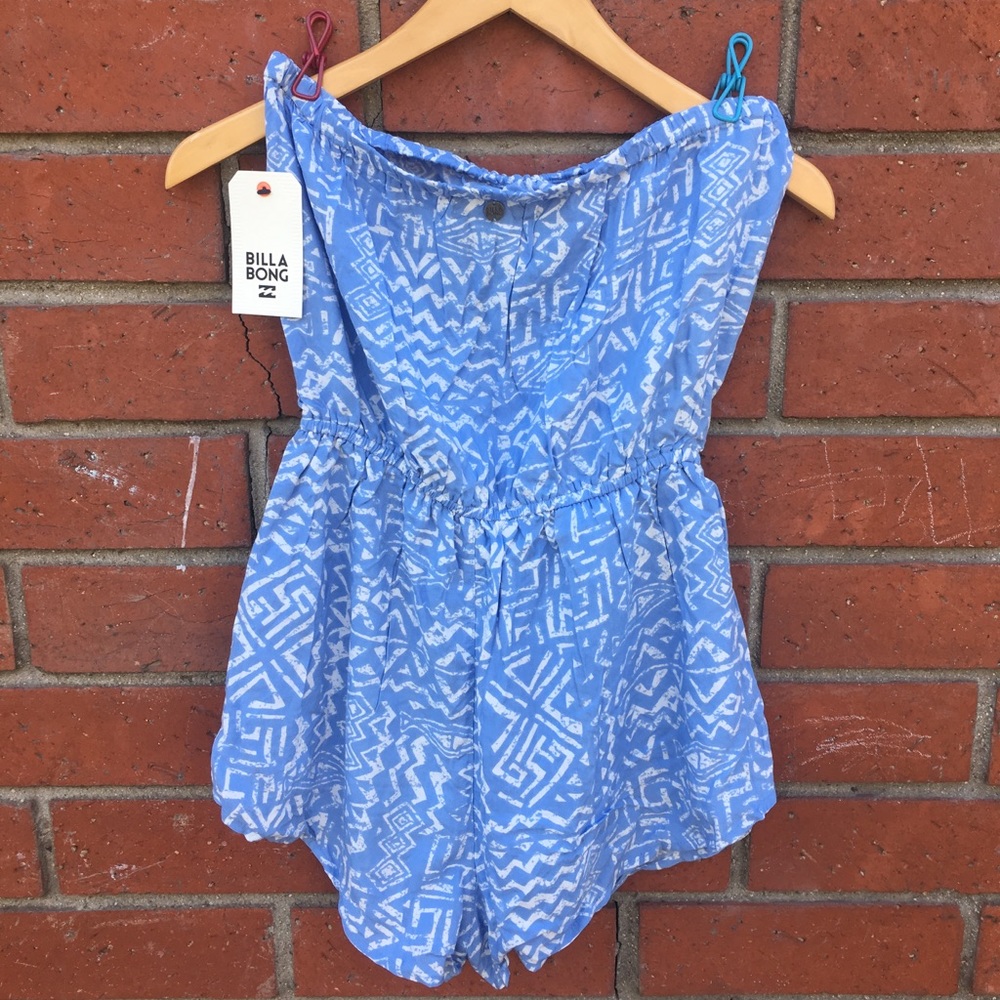 BillaBong Strapless Romper