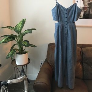 Madewell Chambray Jumper