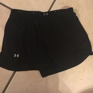 black under armour shorts