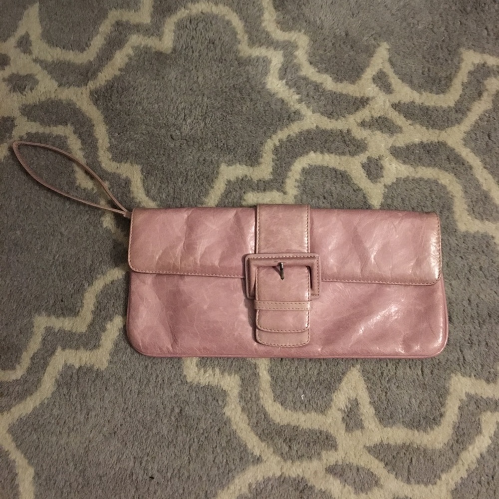Hobo Pale Pink Clutch