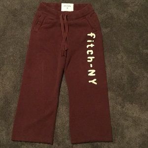 Abercrombie lounge pants.