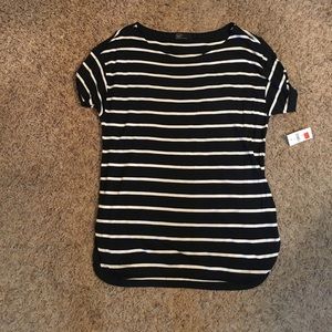 Gap striped Navy Top