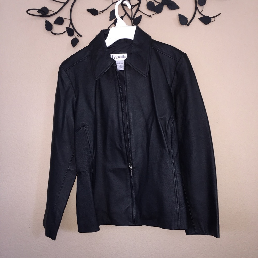 NEVER WORN leather jacket.