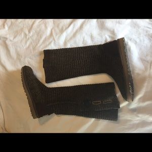 UGG Australia knit tall boots