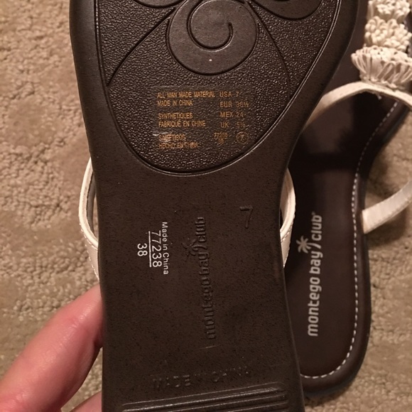 Brand New Sandals from Montego Bay Club - Size 7 - Picture 4 of 8