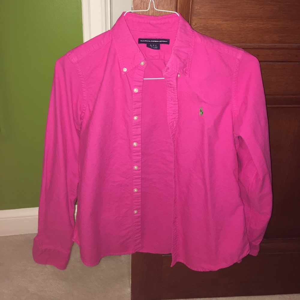 Ralph Lauren polo button down shirt