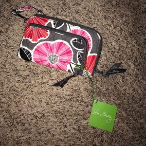Vera Bradley Cheery Blossoms Wristlet