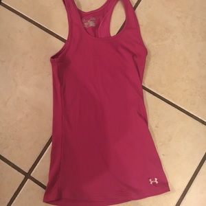pink under armour tank