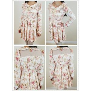 Authentic Liz Lisa Fall/Winter Floral Dress