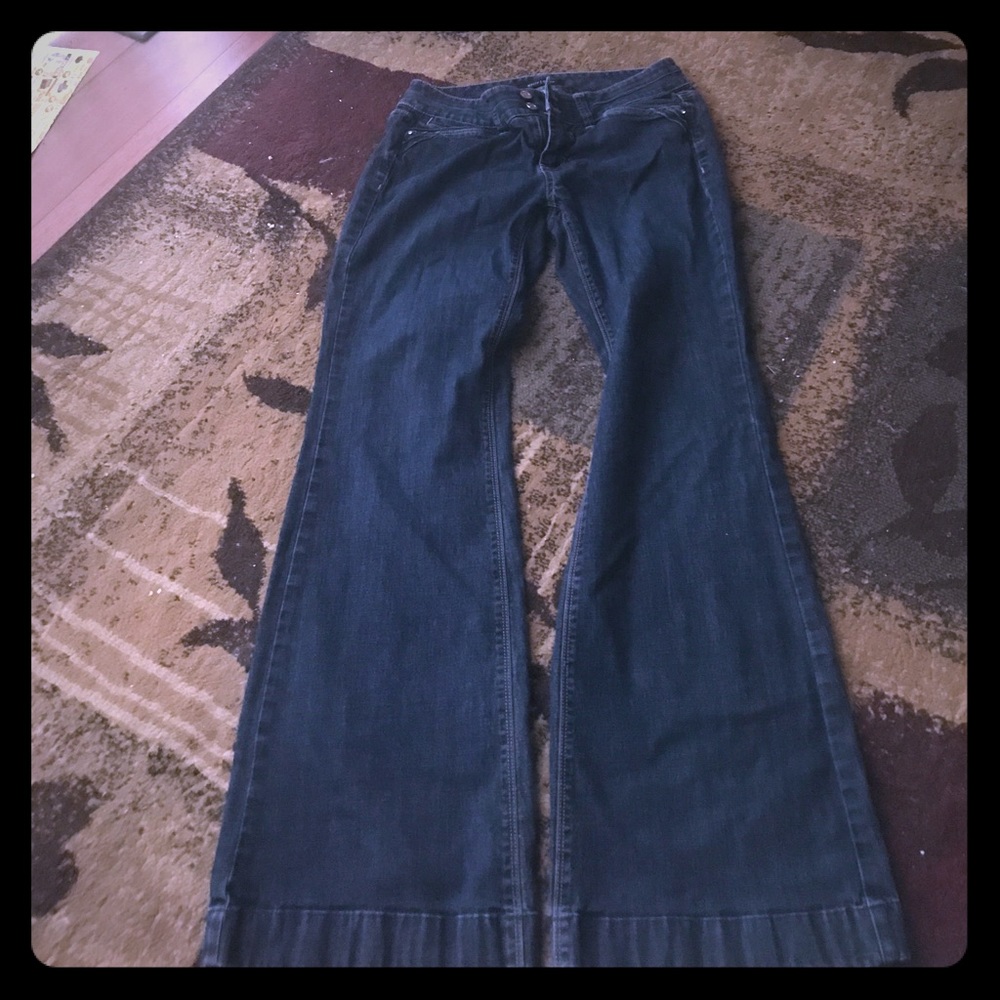 WHBM trouser leg jeans