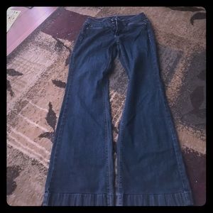 WHBM trouser leg jeans