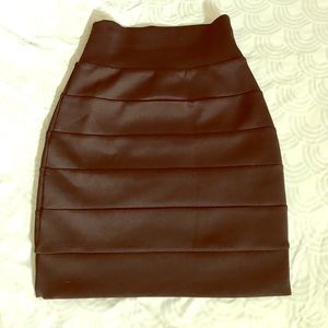 Legendary Black High Waisted Skirt