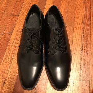 Mens black dress shoe