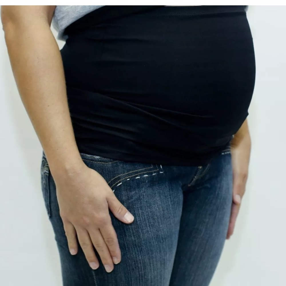 SALE! Belly band pair black and white!