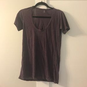 Frenchi Scoop Neck Tee