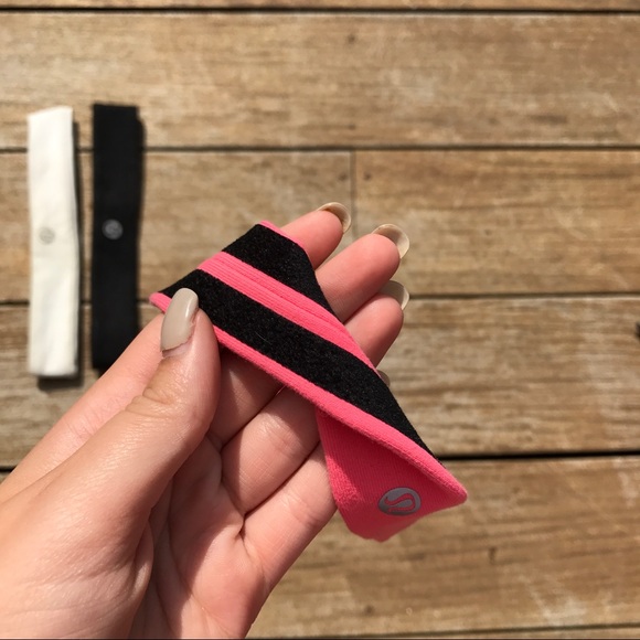 3 Lululemon Athletica headbands - Picture 3 of 5