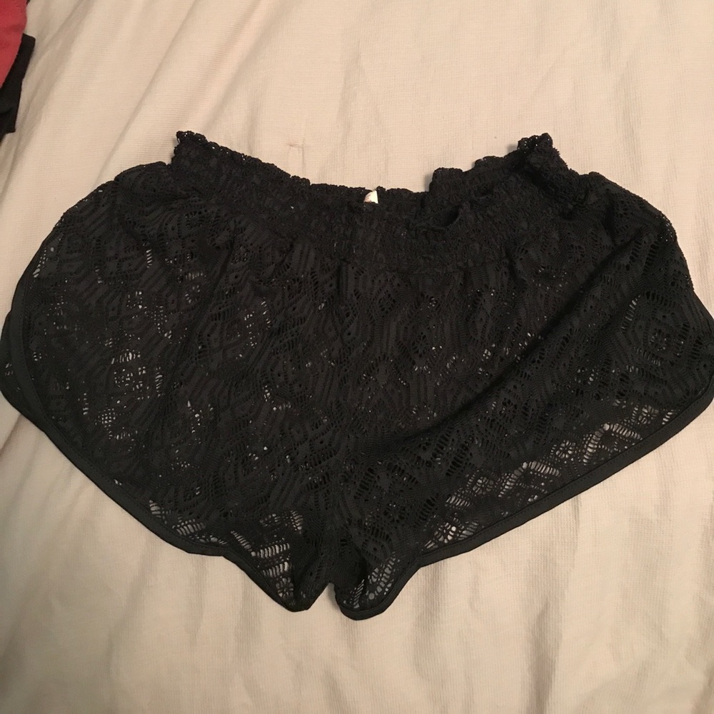 Bathing suit cover up shorts