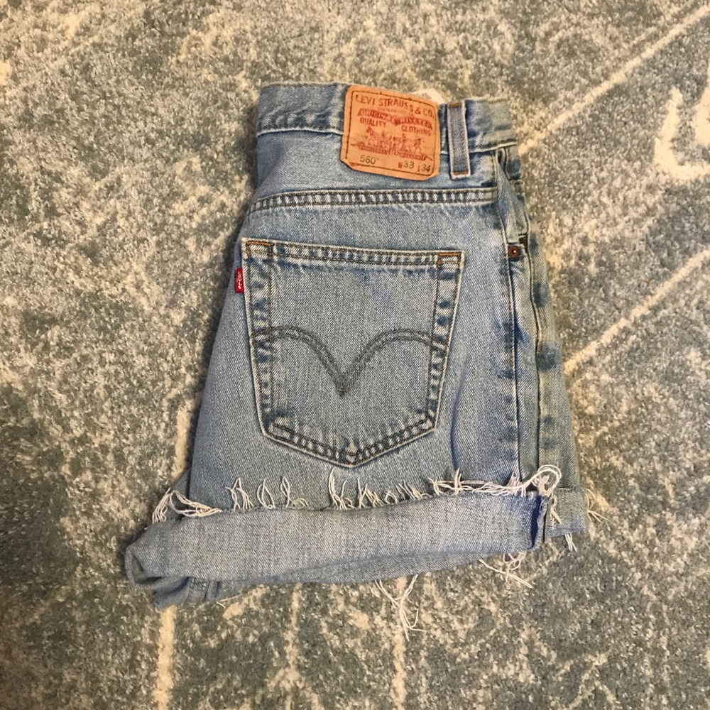 Vintage Levi Cut Off Jean Shorts