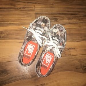 cat printed vans