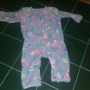 Carters one piece fleece outfit