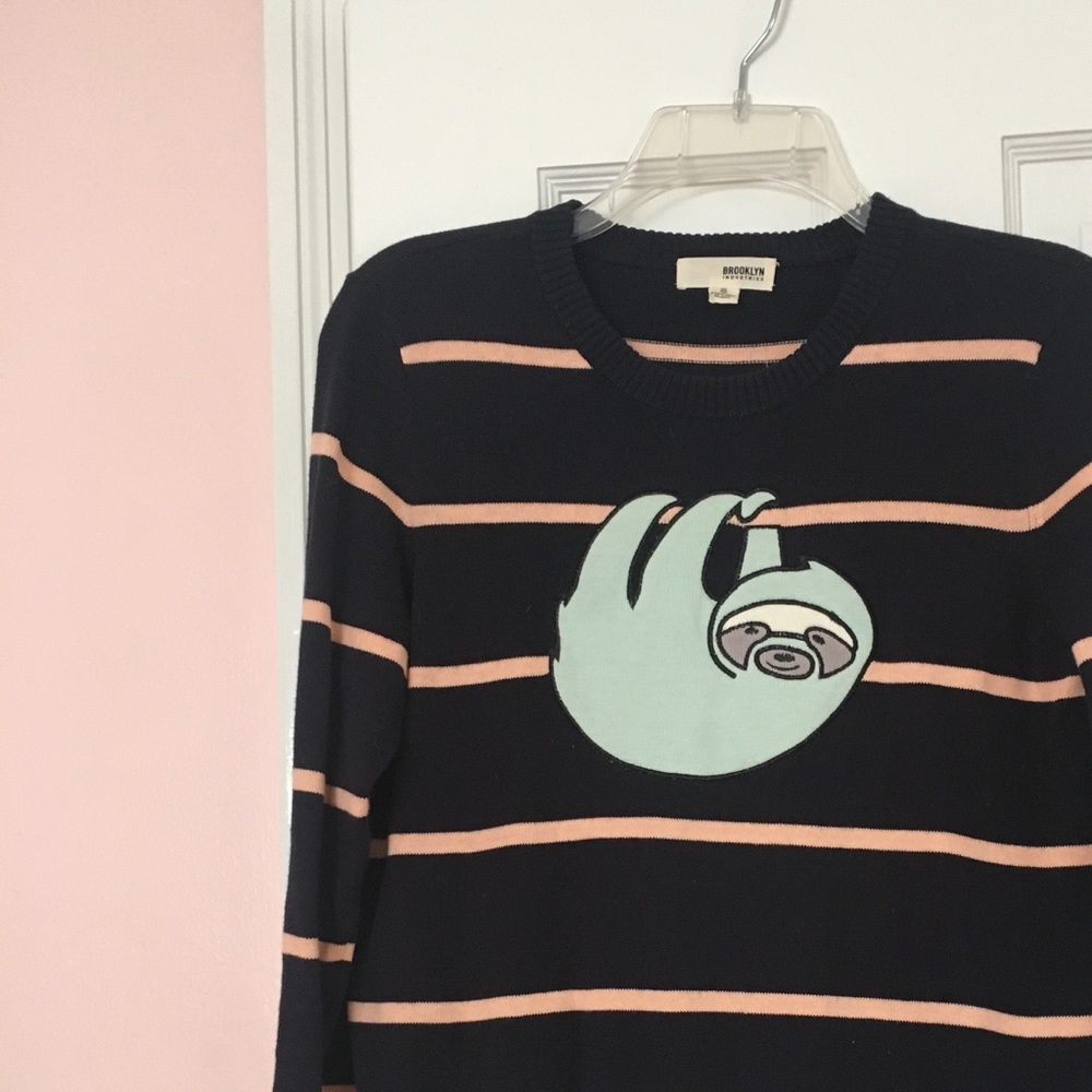 Striped Sloth Sweater