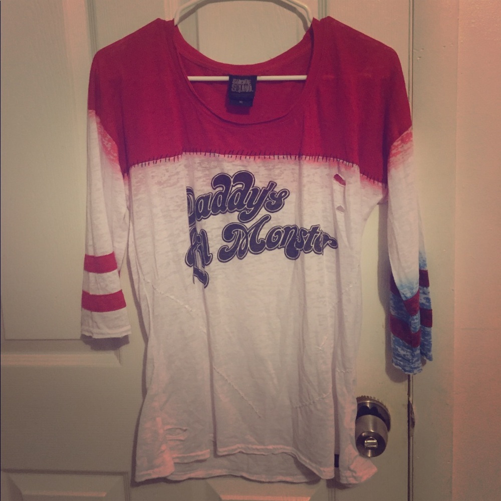 Daddy's lil monster top | Suicide Squad