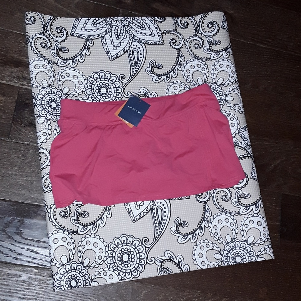 Lands End swim mini skirt