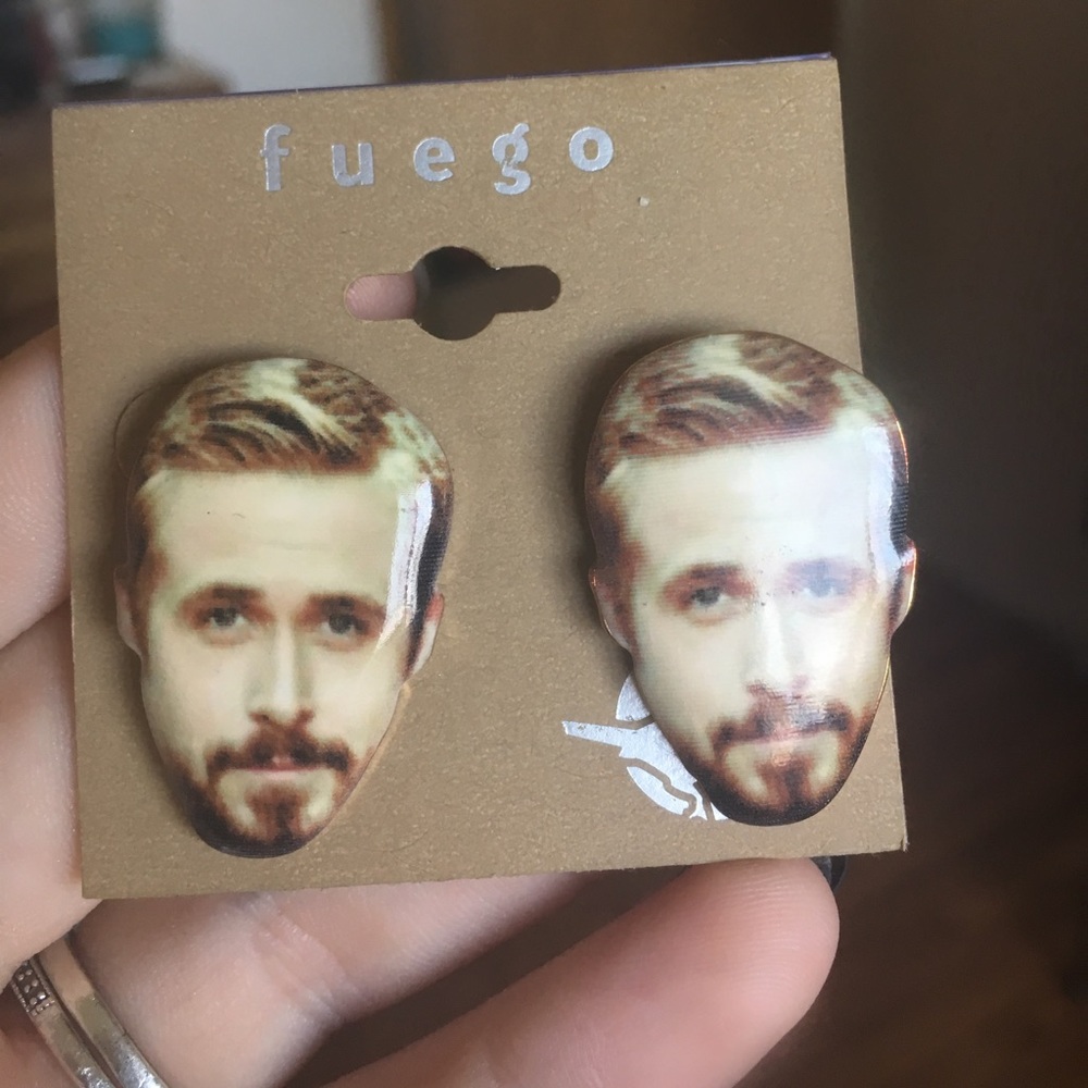 Ryan gosling earrings