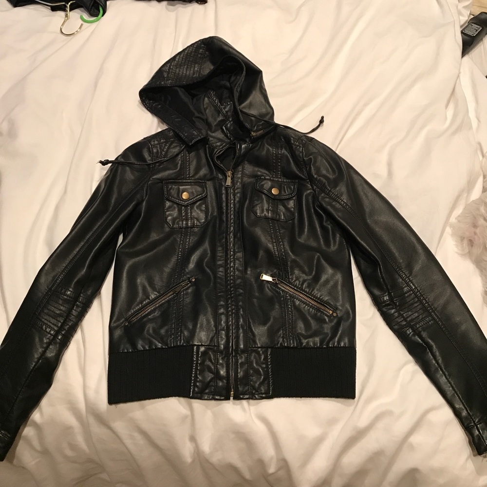Leather jacket from Urban Outfitters
