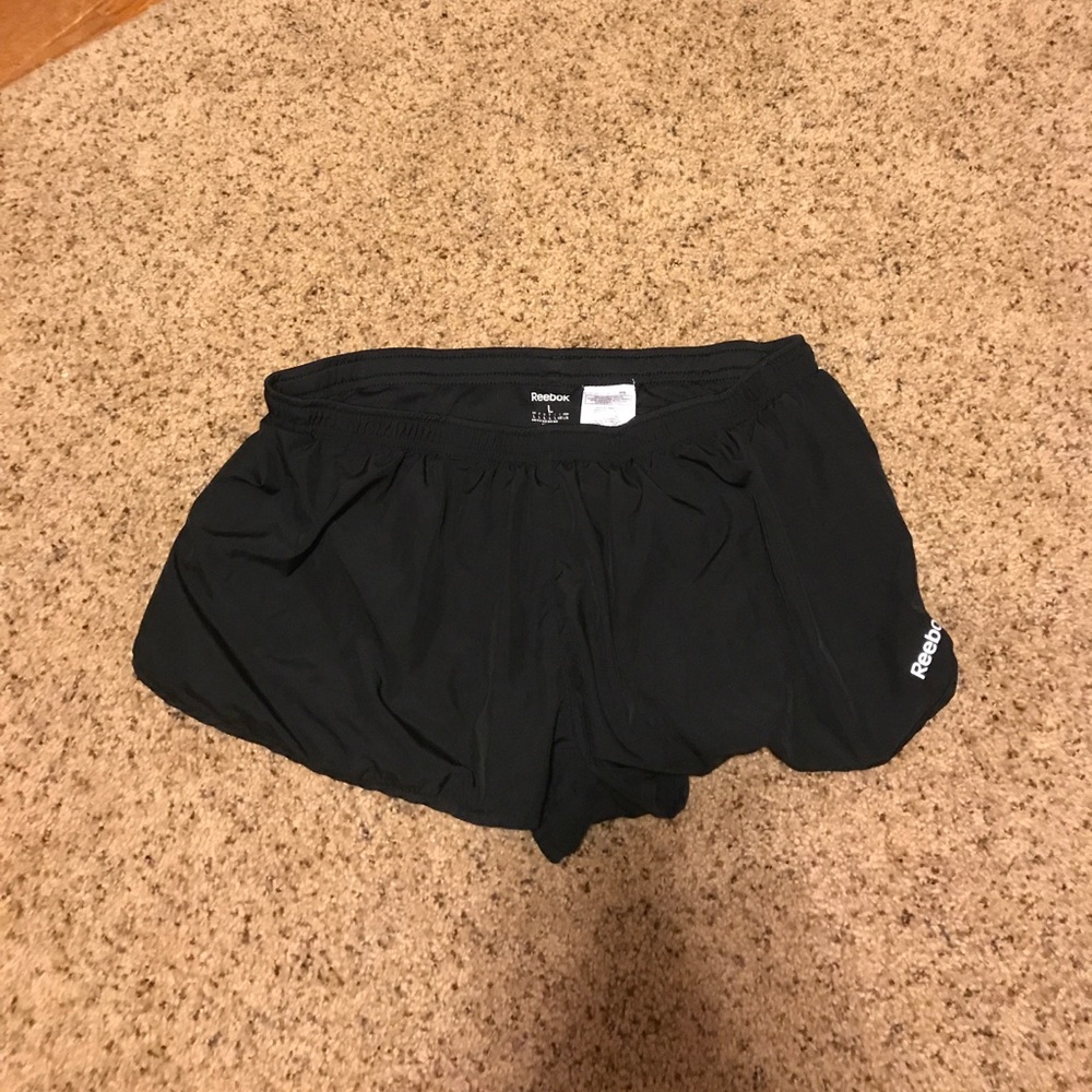 Black Reebook PlayDry shorts