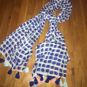 ♠️Kate Spade♠️ Blue Dot Scarf💙✨