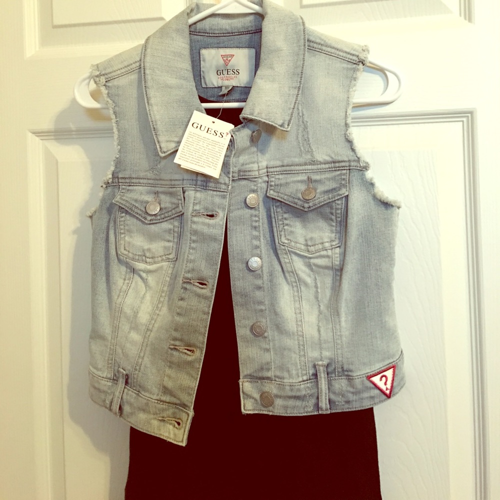 Guess denim vest
