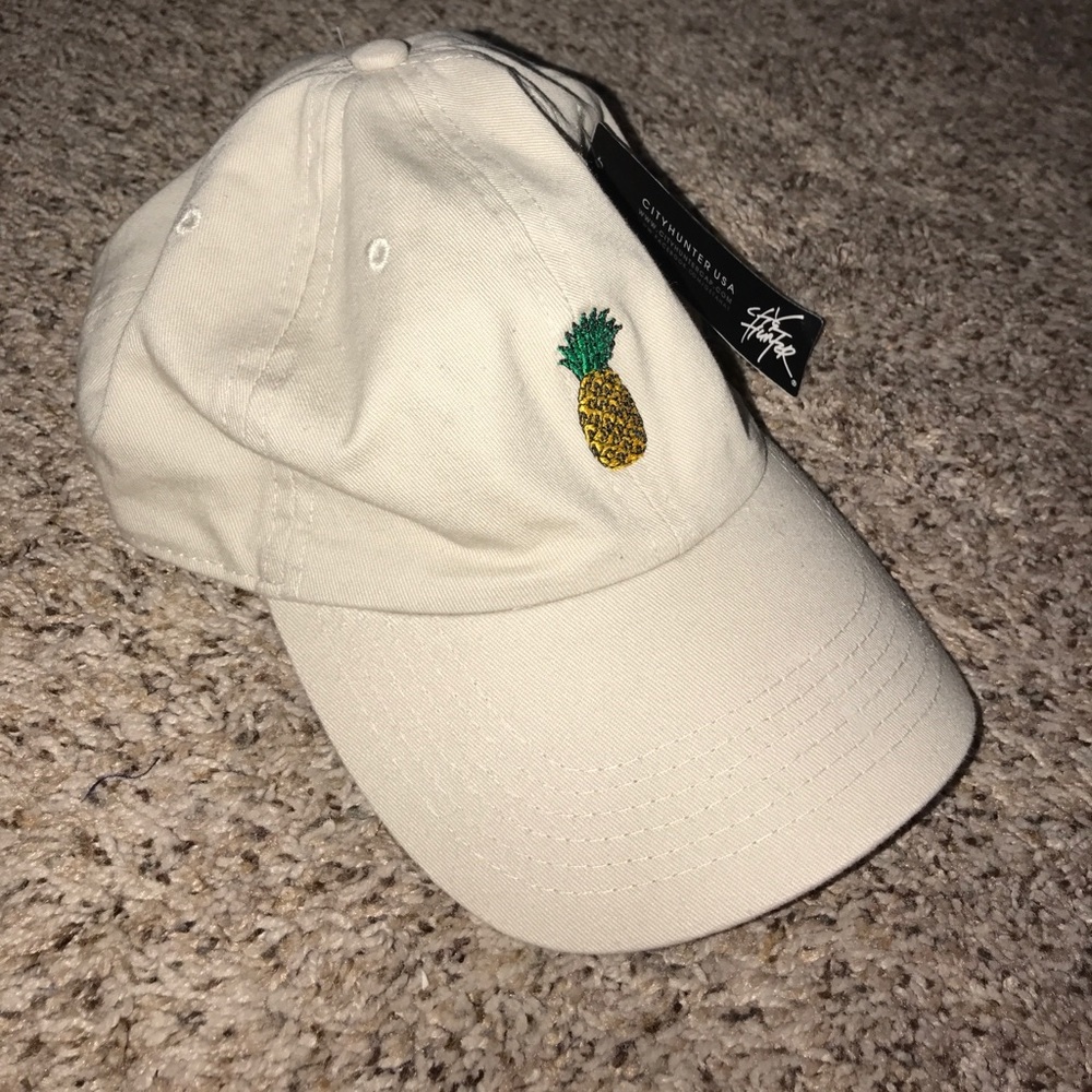 Tan with Pineapple baseball hat