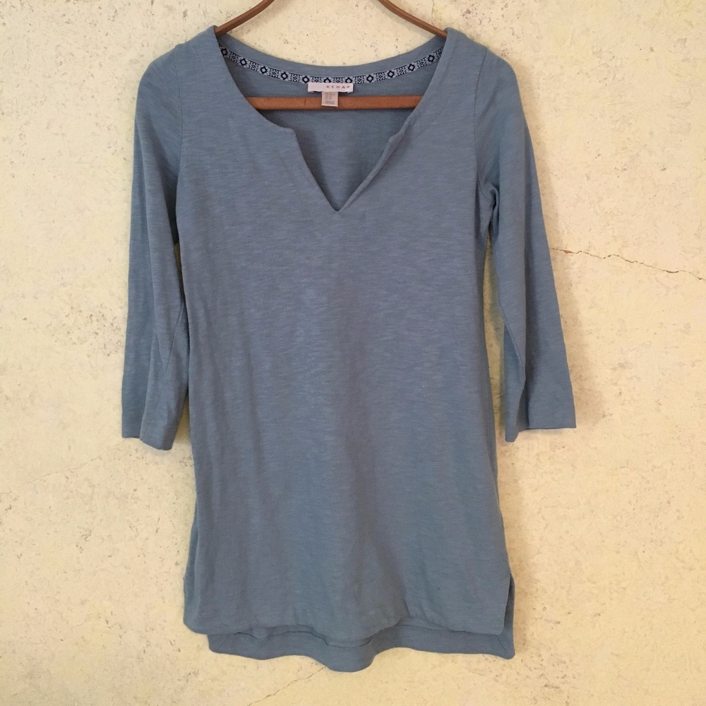 Kenar light blue tunic