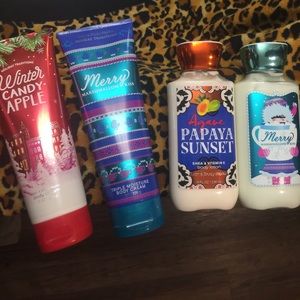 brand new bath and body works lotions