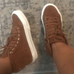 Brand New suede moccasins Vans