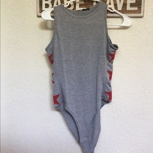 Star print bodysuit