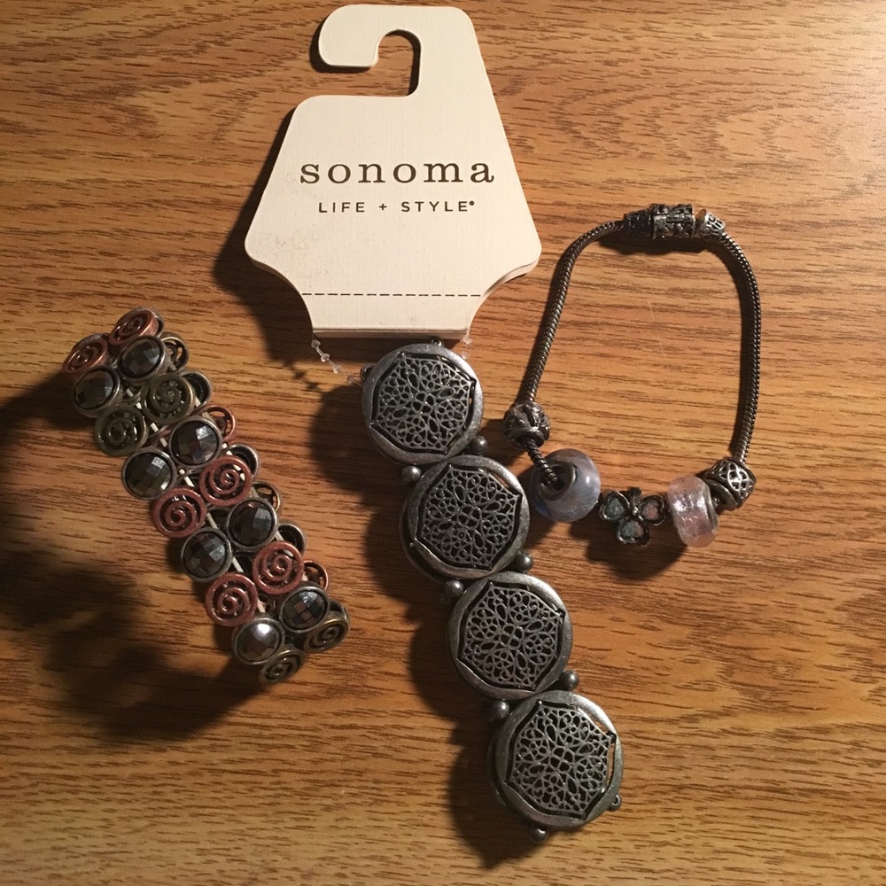 Silver Costume Jewelry Bundle