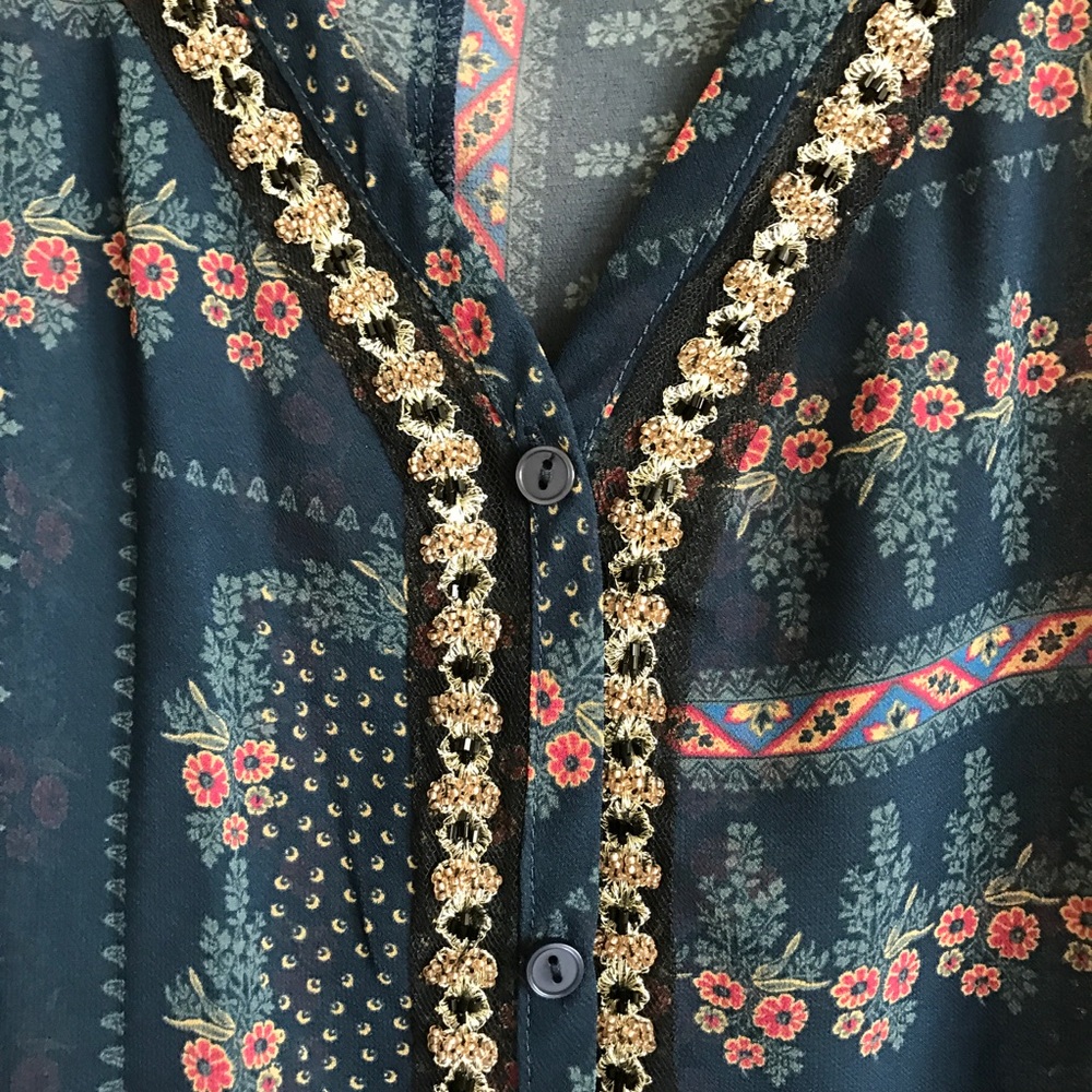 American Rag sheer blouse - Picture 5 of 8